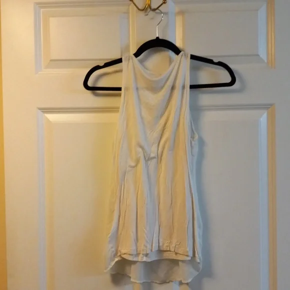 Banana Republic White Sleeveless Top Size XS - Picture 2 of 4